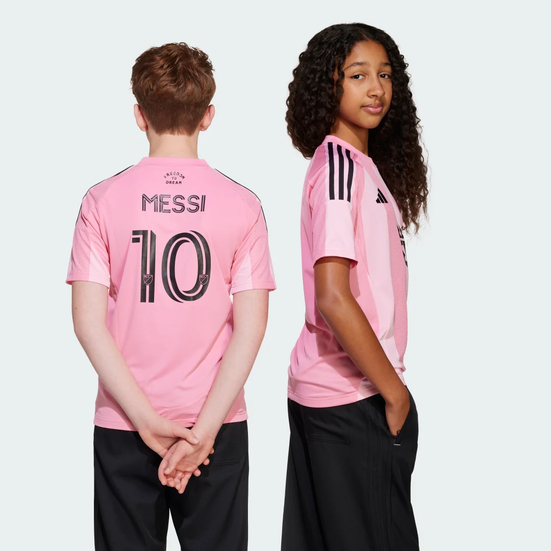 Thumbnail 1 de Camiseta Inter Miami CF 25/26 Messi (Adolescentes) de Adidas – primera equipación rosa