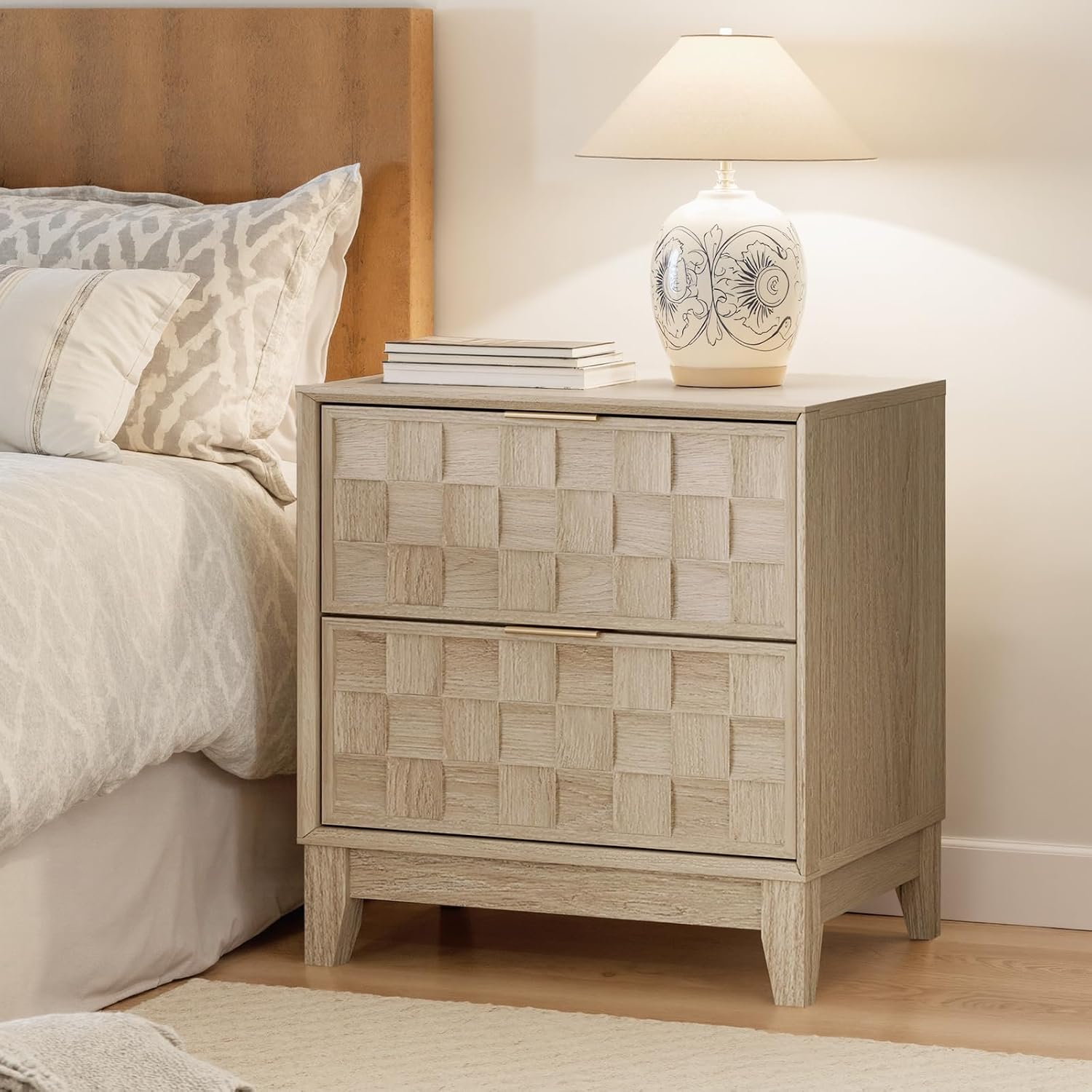 Thumbnail 6 de COLAMY Nightstand with Charging Station