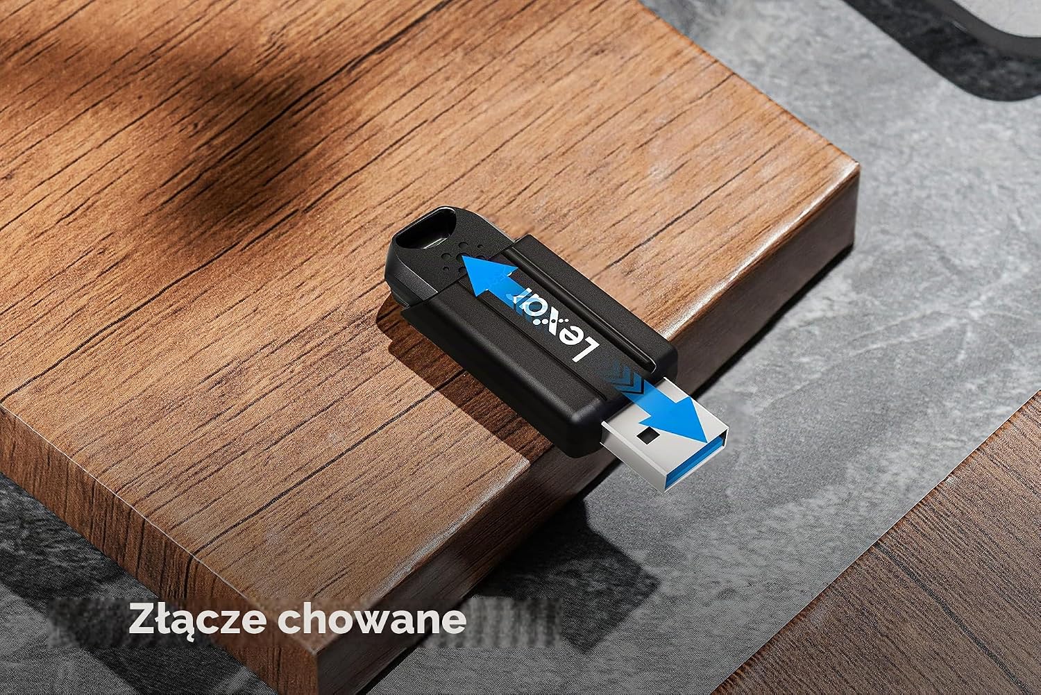 Detalle 2 de Lexar JumpDrive S80 LJDS080256G-BNBAG, pendrive 256 GB, USB 3.1