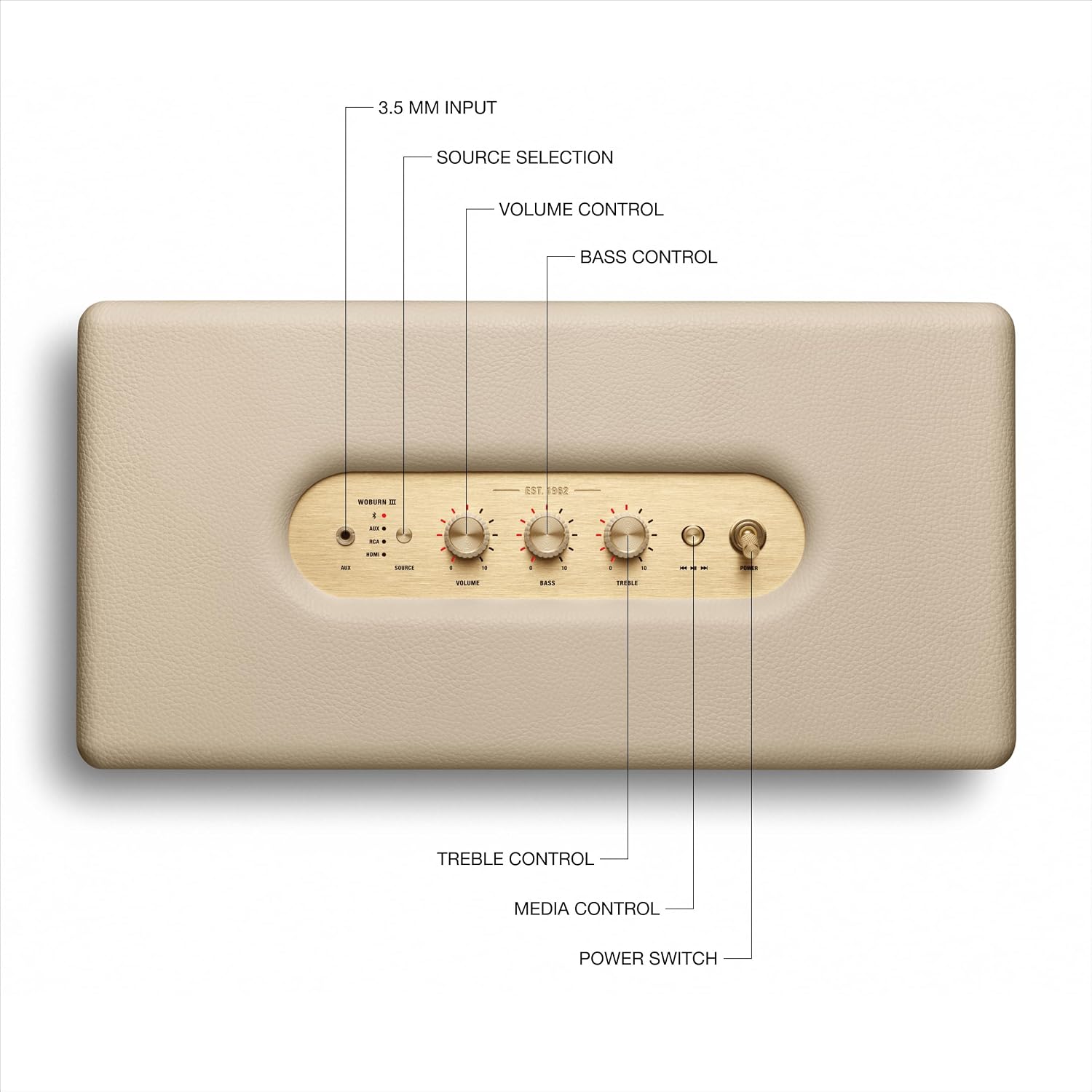 Detalle 2 de Marshall Woburn III home speaker