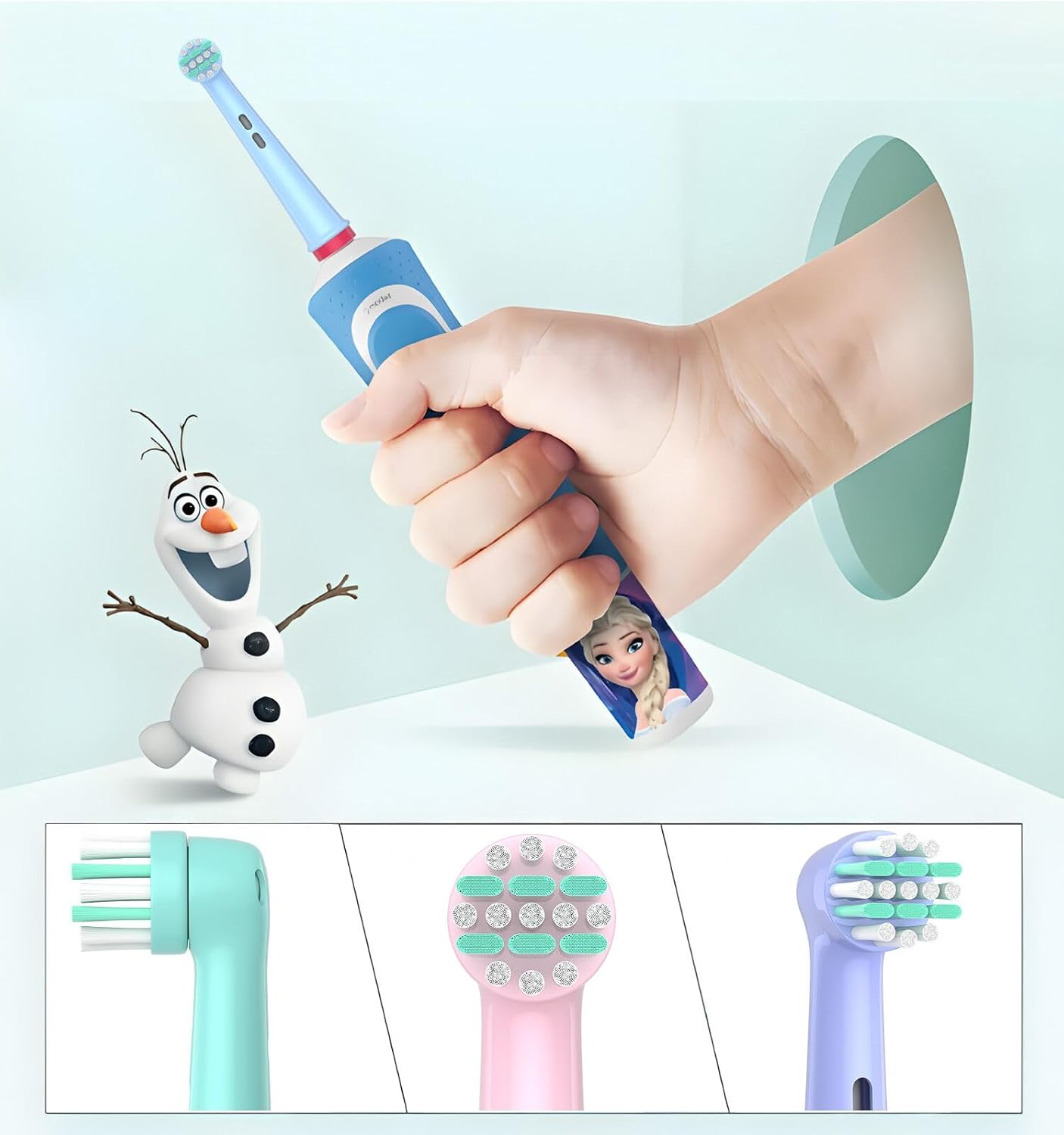 Thumbnail 4 de Kinder Aufsteckbürsten kompatibel mit Oral‑B 16 Stück