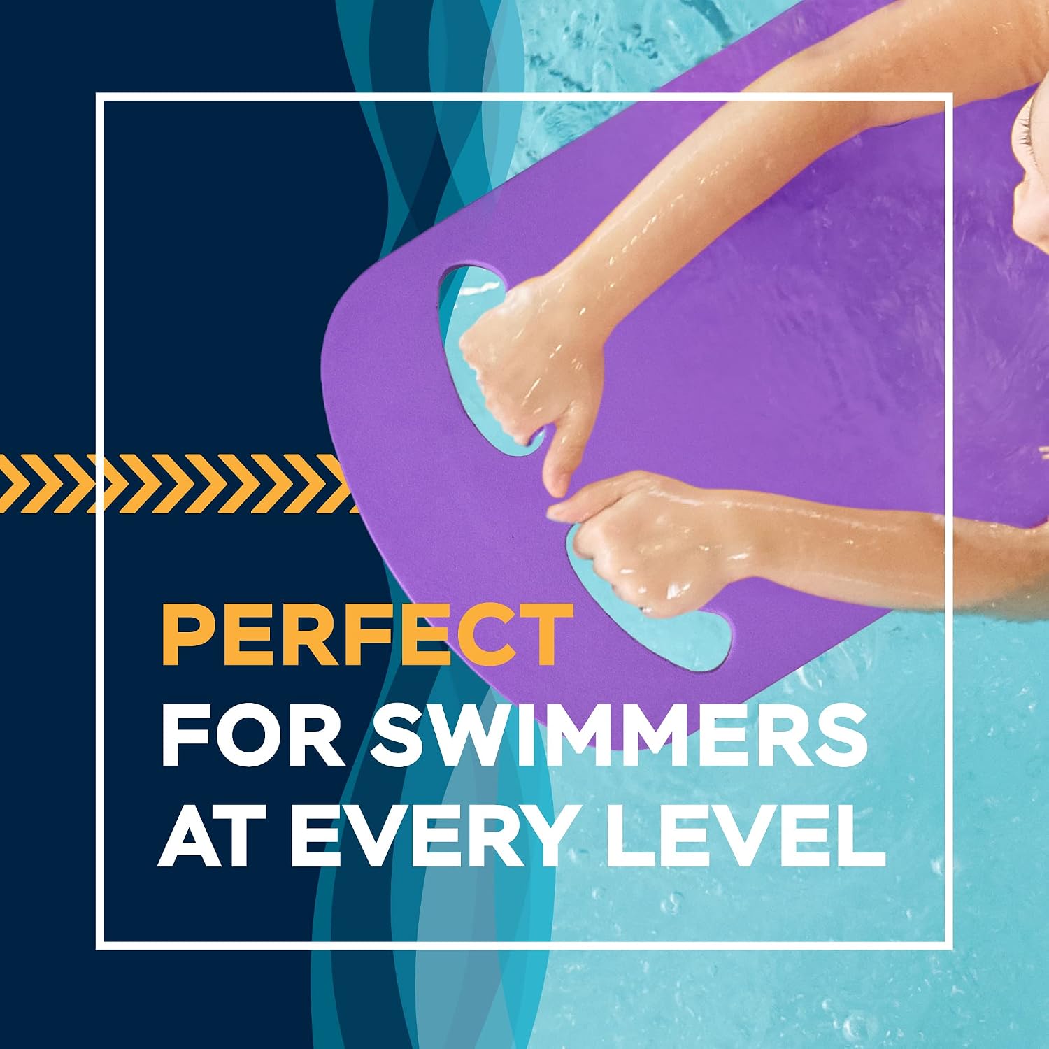 Thumbnail 5 de Sunlite Sports 1021SS-PURPLE Swimming Kickboard, EVA Foam, Ergonomic Grips