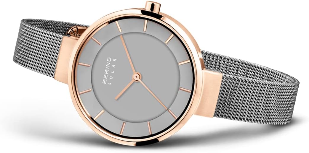 Thumbnail 1 de BERING Damen Solar Uhr 31 mm – elegantes Solarbetrieb-Modell mit Roségold-Gehäuse