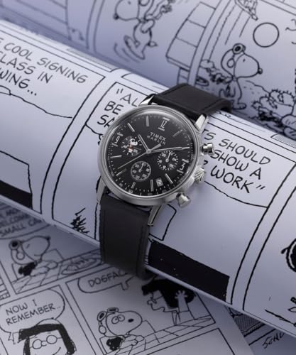 Detalle de Timex PEANUTS: orologio in stile iconico con tocco vintage e quotidiano