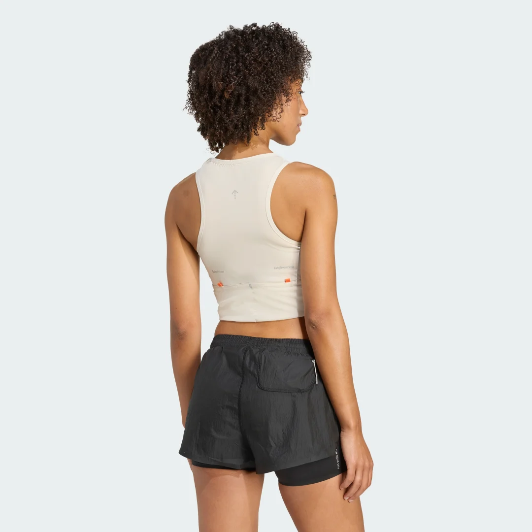 Thumbnail 1 de Camiseta corta de running Adi365 H.Koumori de Adidas (beige)