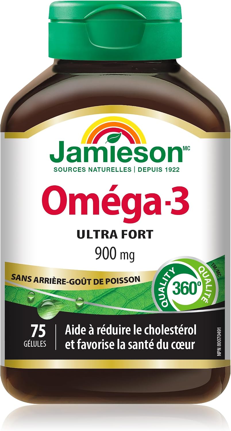 Thumbnail 1 de Jamieson 7857 Ultra-Strength Omega-3 Softgels, 75 Count, EPA & DHA