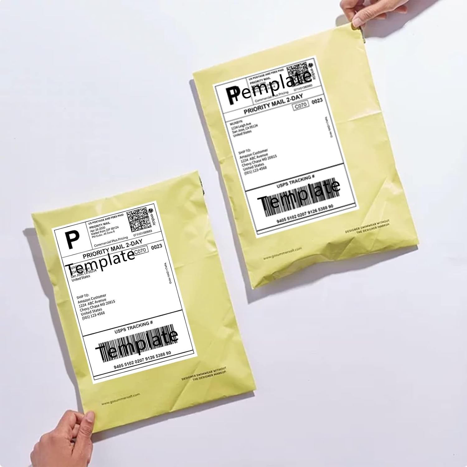 Thumbnail 4 de Coopaty Direct Thermal Shipping Labels, 4 x 6 in