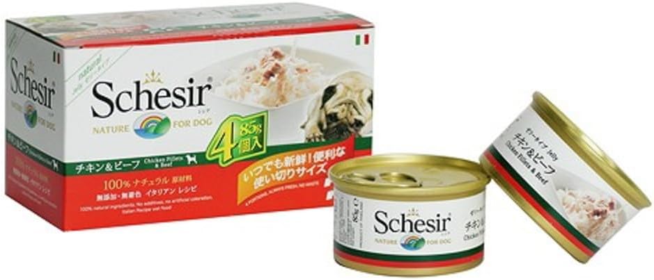 Thumbnail 4 de Schesir Pollo con Agnello 4x85g alimento húmedo para perros