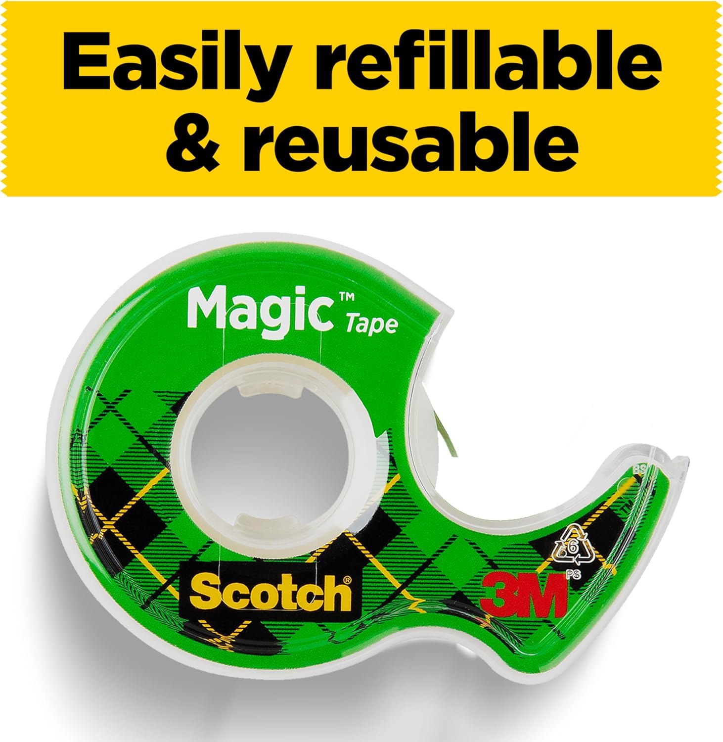 Thumbnail 2 de Scotch Magic Tape (6 rolls) 19 mm x 33 m – general purpose invisible sticky tape for document repair & labelling