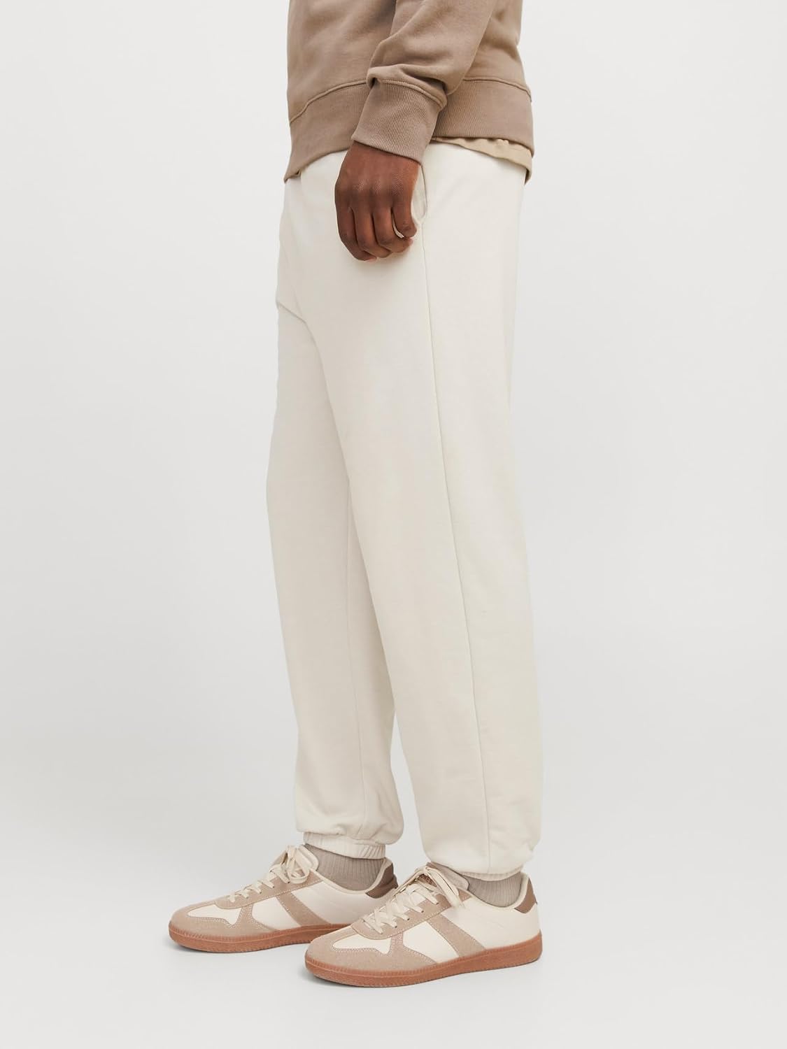 Detalle de JACK & JONES Pantalon de survêtement Regular Fit en coton/polyester