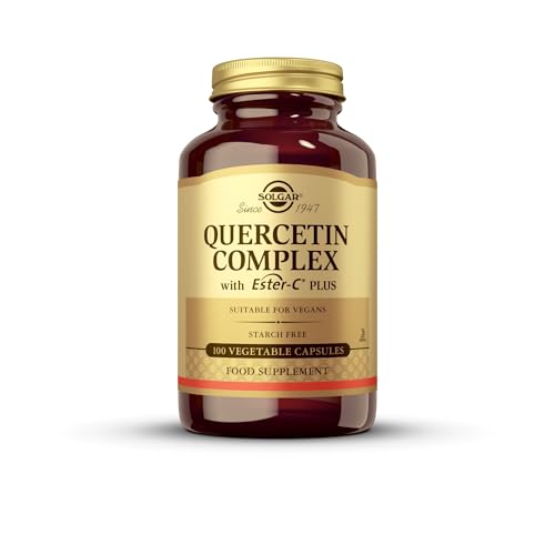 Detalle de Solgar Quercetina Complex con Ester‑C Plus 100 cápsulas 💊