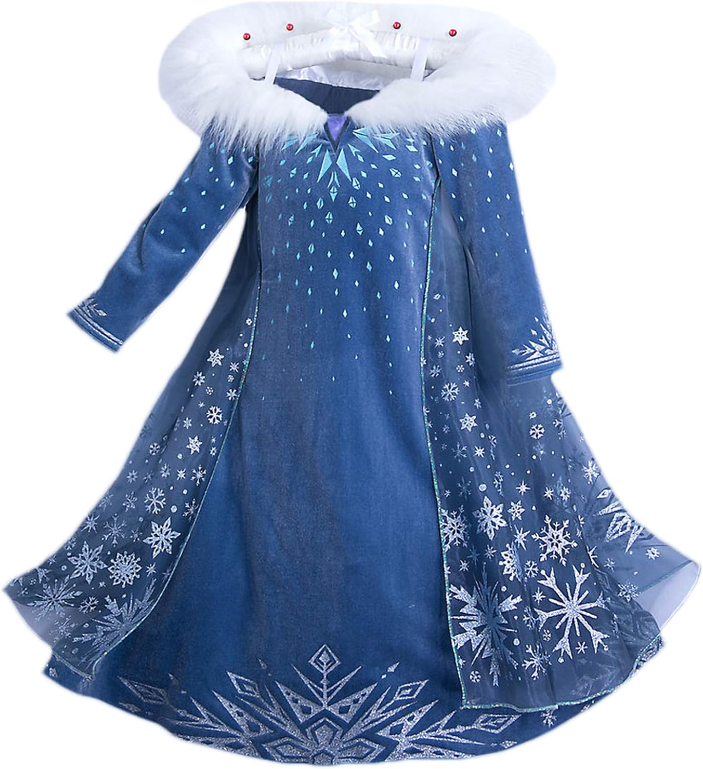 Vestido Elsa niña Azul 140