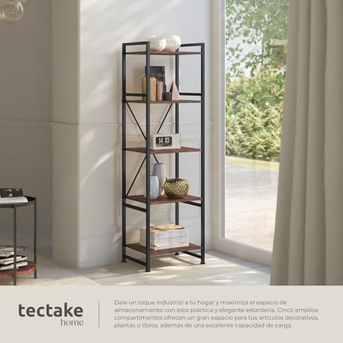 Detalle 1 de TecTake® Estantería Manchester 5 Niveles 🏠 Diseño Industrial