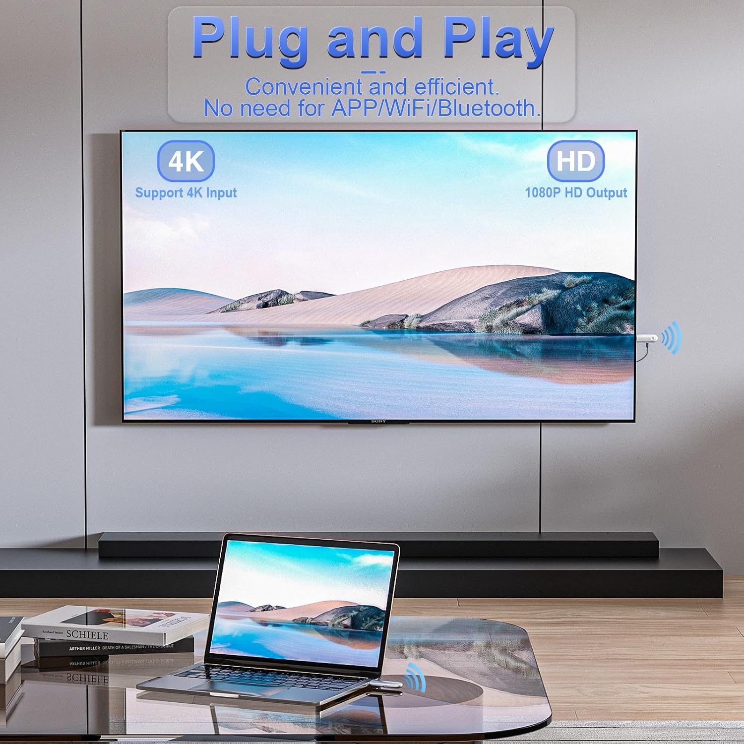 Thumbnail 1 de Wireless HDMI extender 100FT dual band