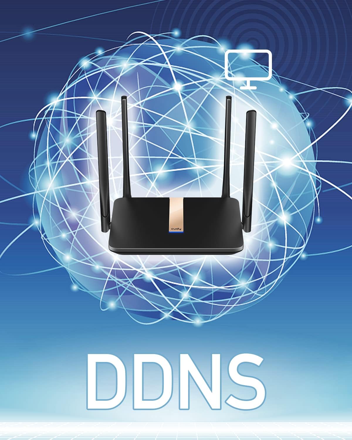 Thumbnail 5 de Cudy LT500D 4G LTE Modem Router mit SIM Steckplatz