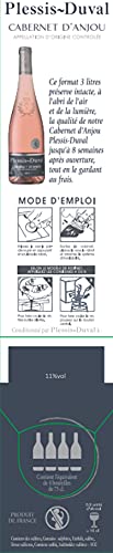Thumbnail 3 de PLESSIS-DUVAL Cabernet d'Anjou Rosado 🍷 Bag in Box 3L
