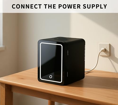 Detalle de iTOMA Mini Personal Fridge Cooler 6L: Compact, Quiet, and Practical