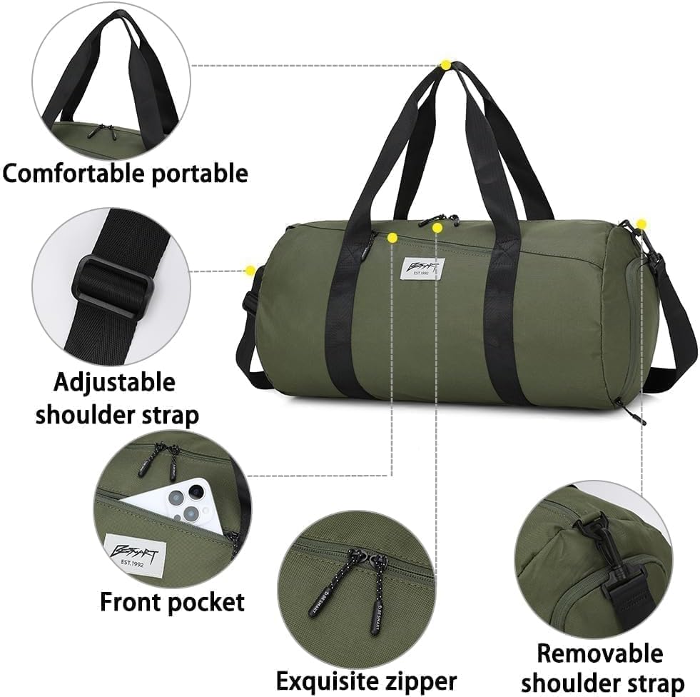 Detalle 2 de BESMART Gym Duffle Bag in Waterproof Polyester