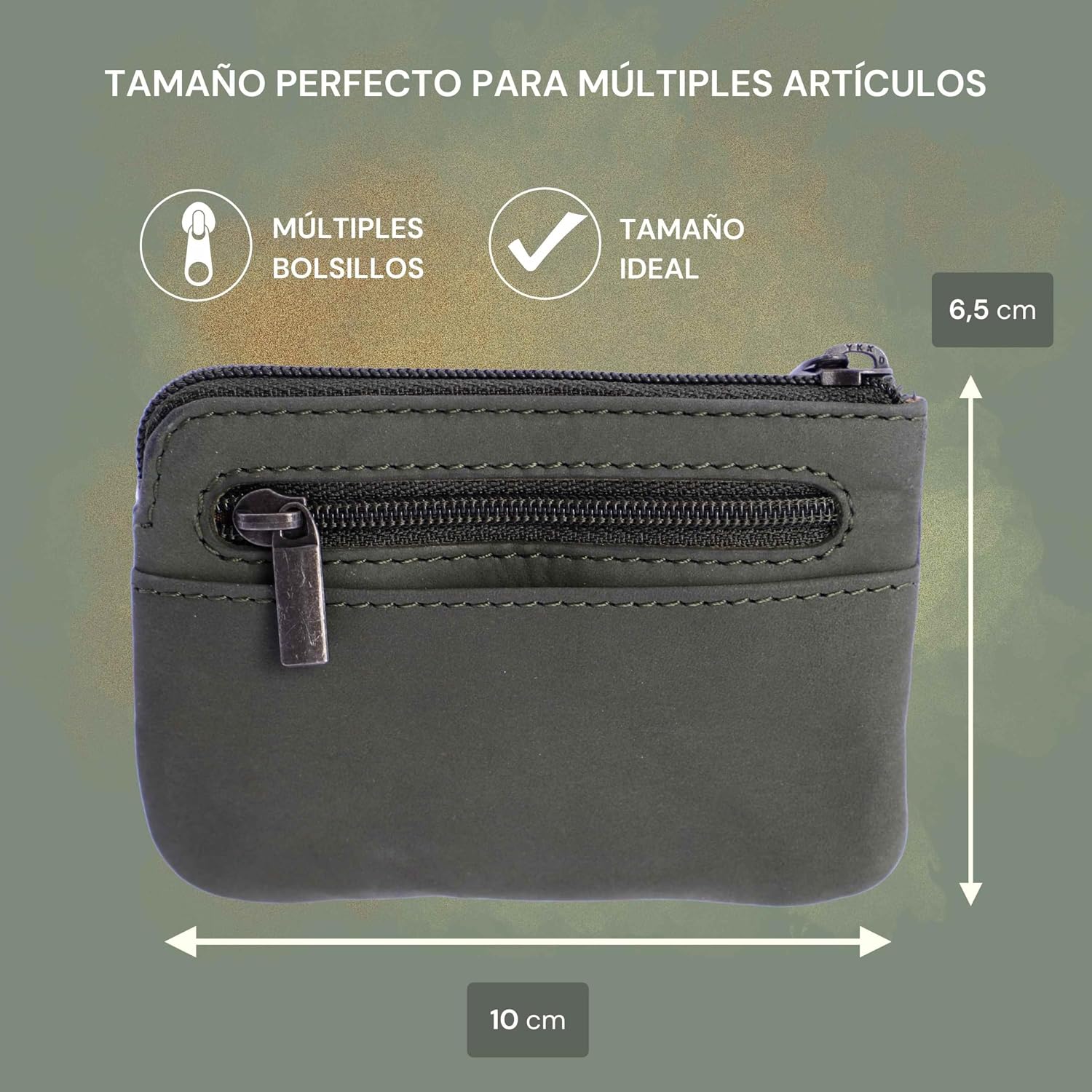 Thumbnail 2 de Coronel Tapioca Carteras de Piel Hombre con Monedero