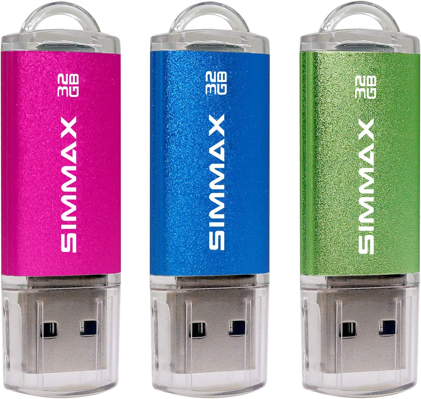 Thumbnail 6 de SIMMAX 32GB USB 2.0 Memory Stick with TwistTurn Clip (Purple)