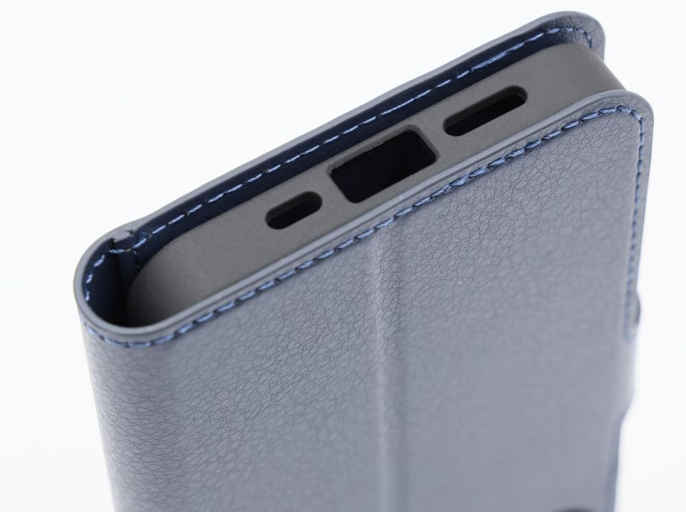 Detalle 2 de イングレム IJ-IP46ELC1BR/DY3 iPhone 16用手帳型ケース ダヤン、衝撃吸収・レンズ保護・Qi充電対応