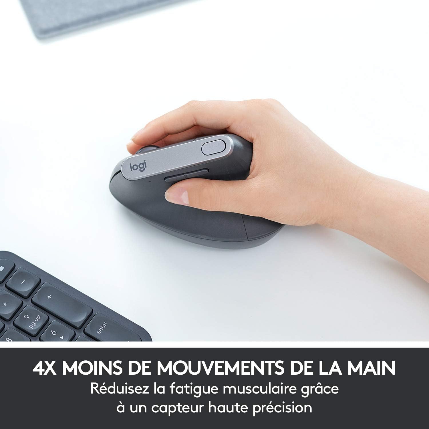 Thumbnail 5 de Logitech MX Vertical Souris Ergonomique Sans Fil – Multi-Dispositifs