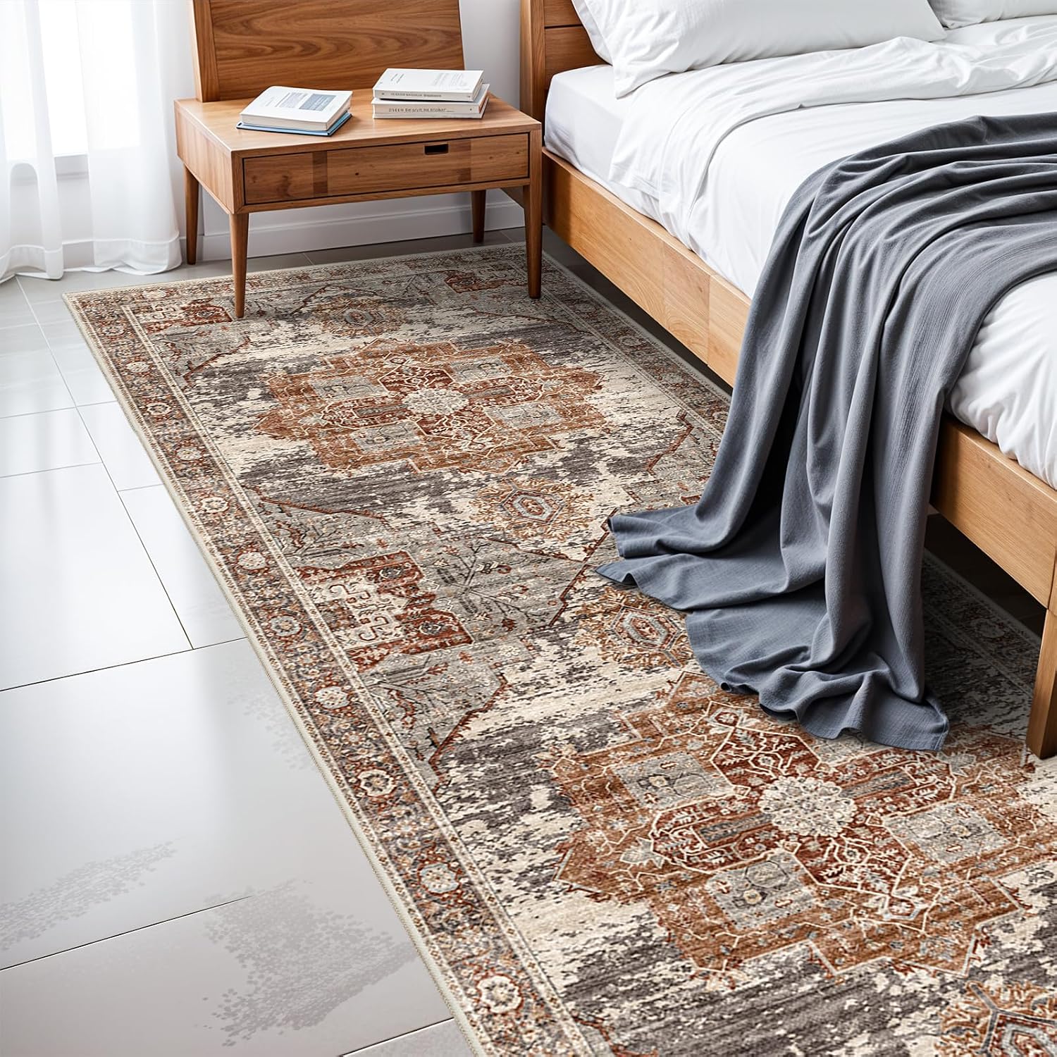 Detalle de RUUGME Washable 3x8 Runner Rug