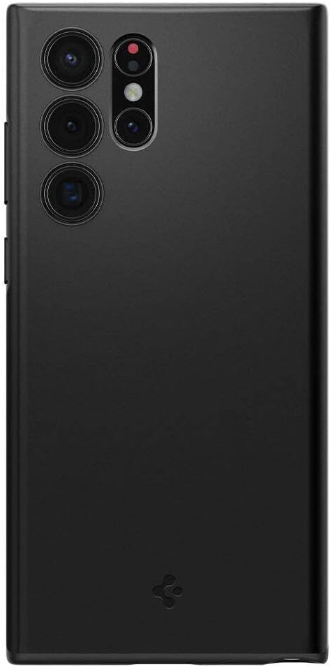 Thumbnail 1 de Spigen Thin Fit pour Samsung Galaxy S22 Ultra 5G (noir) – coque hybride fine et mate