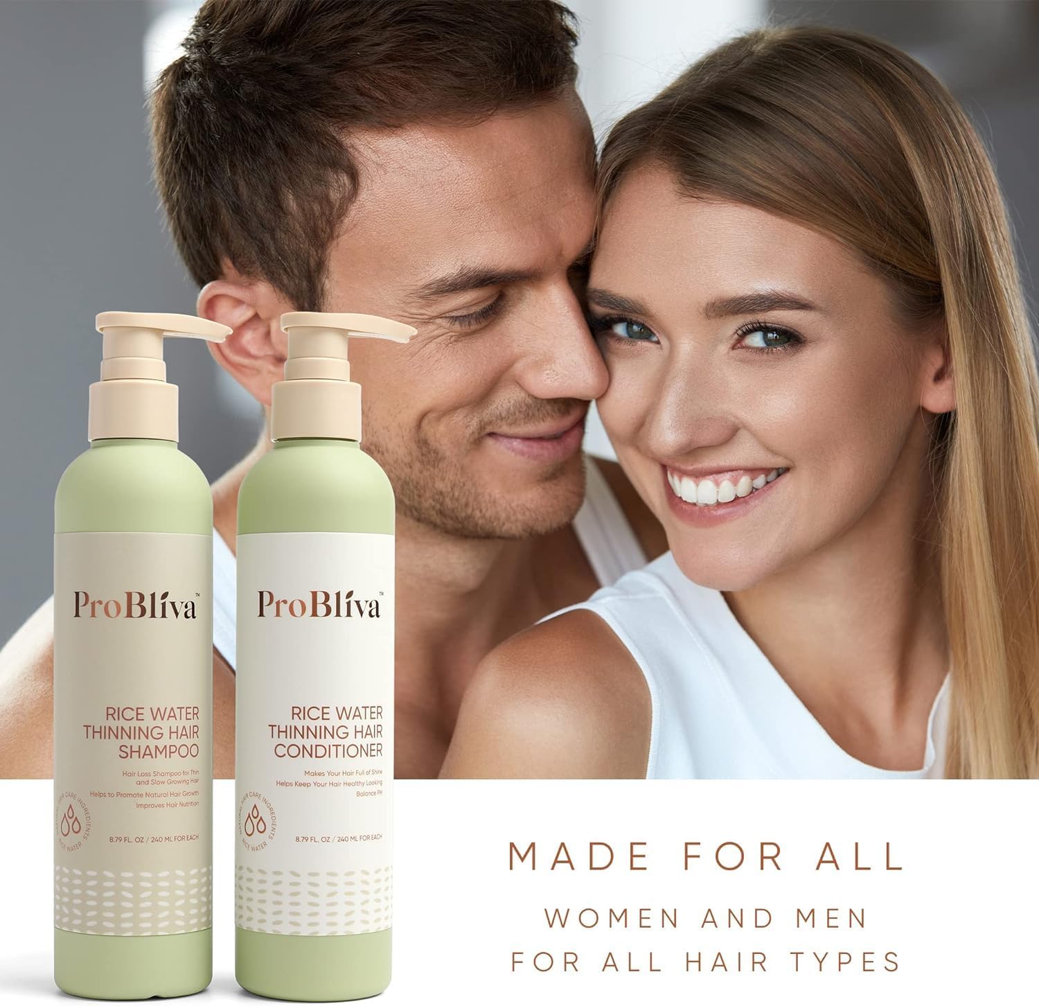 Detalle 2 de Rice Water Shampoo and Conditioner