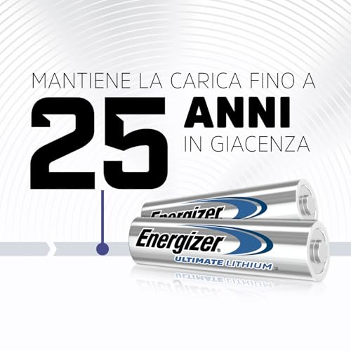 Thumbnail 2 de Energizer Ultimate Lithium AA (Confezione da 4) – Batterie AA al litio a lunga durata