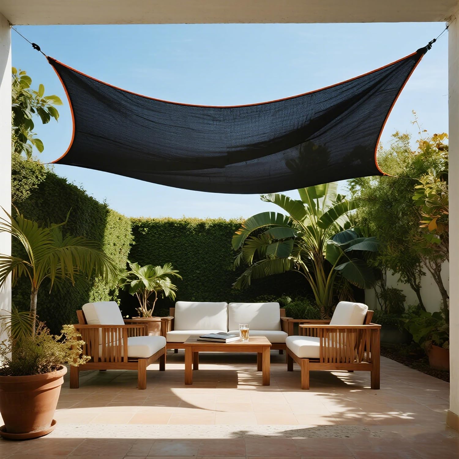 Thumbnail 4 de winemana 50% Shade Cloth for Garden (10x20 FT) Breathable Mesh Tarp with Grommets