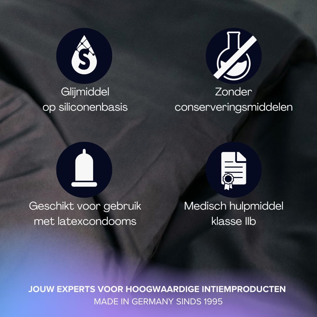 Detalle de pjur ORIGINAL siliconen glijmiddel, 30 ml, geurloos en geschikt voor latexcondooms
