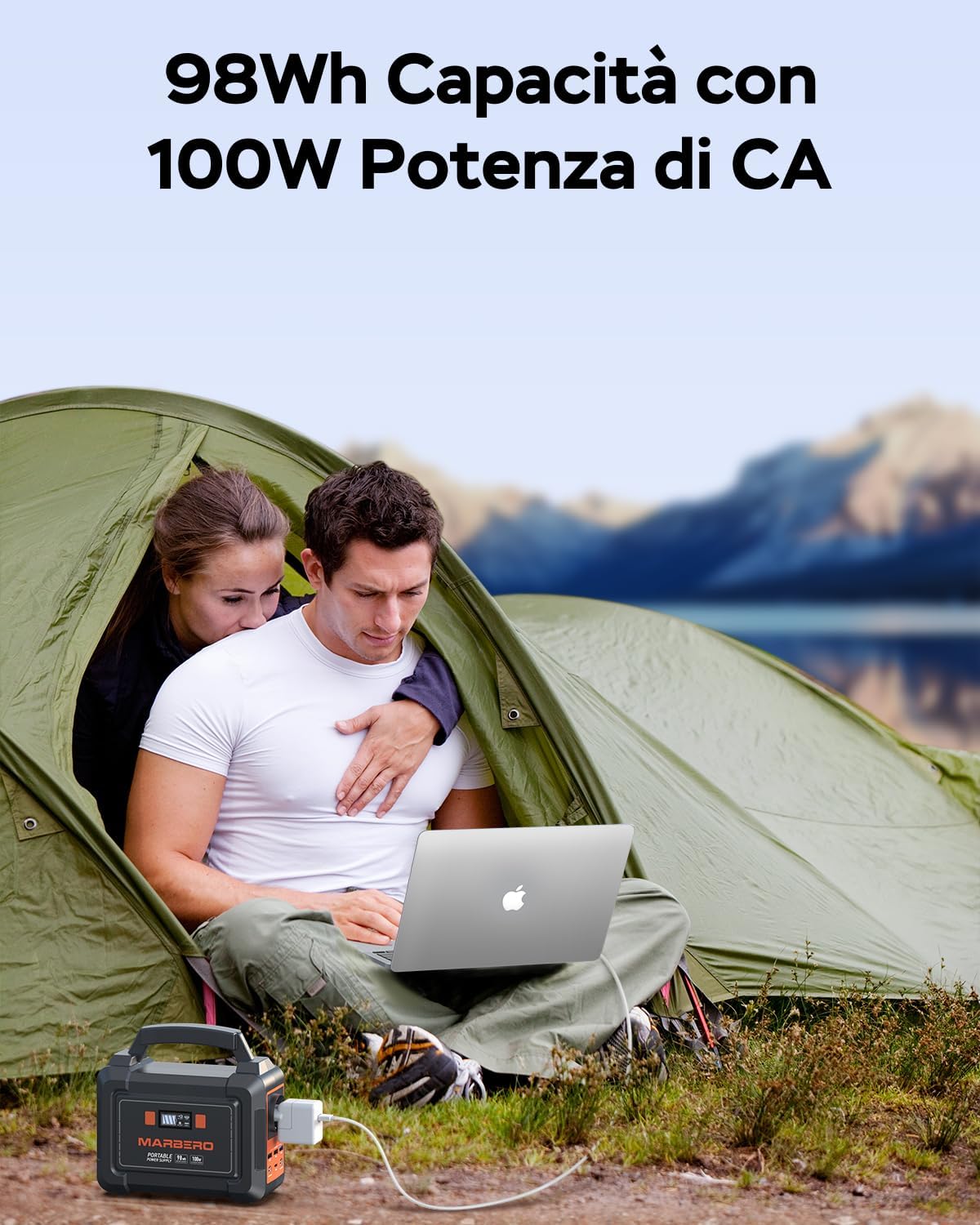Thumbnail 4 de MARBERO Stromgenerator 99Wh mit 30W Solar