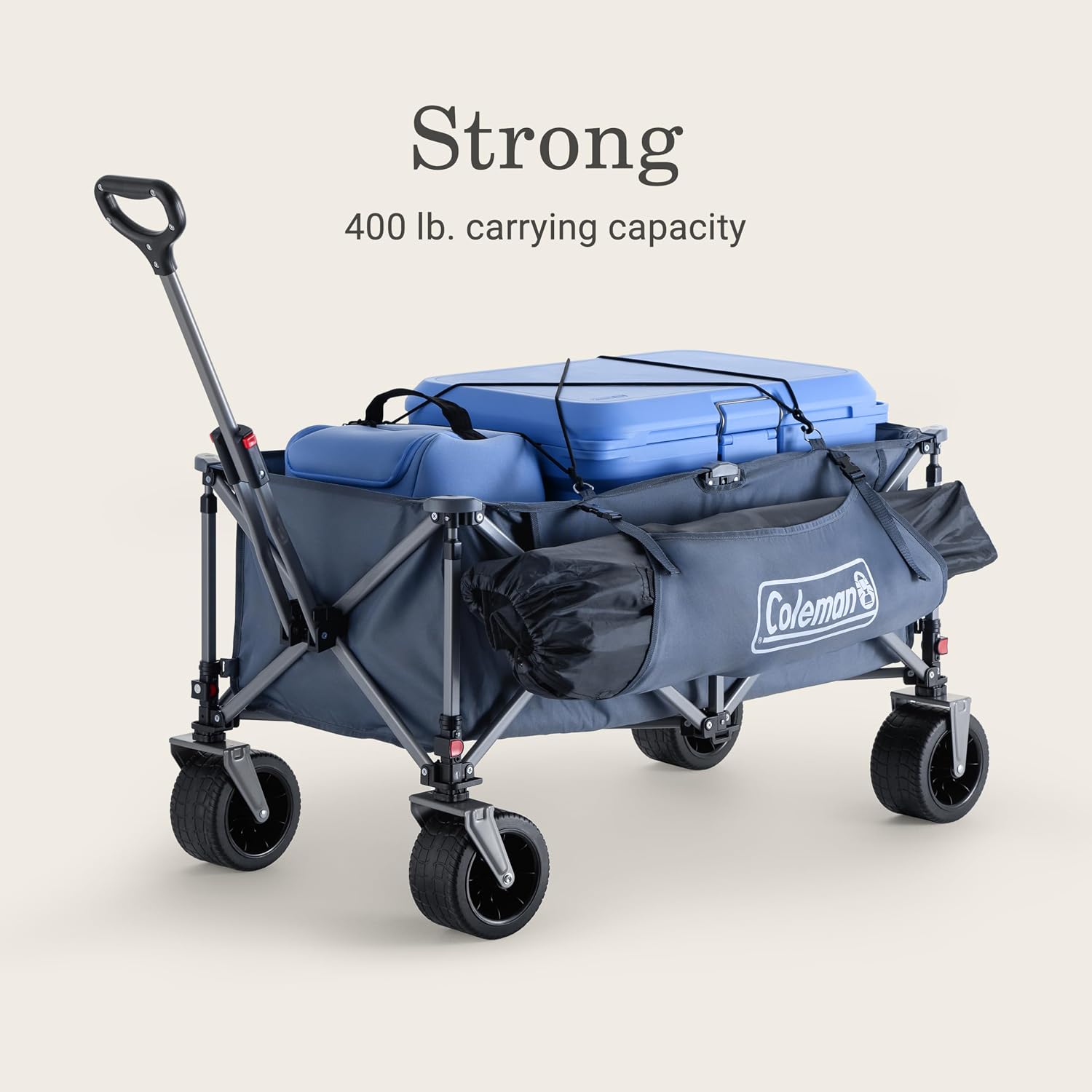 Detalle 2 de Coleman Collapsible Wagon 400-Pound Capacity