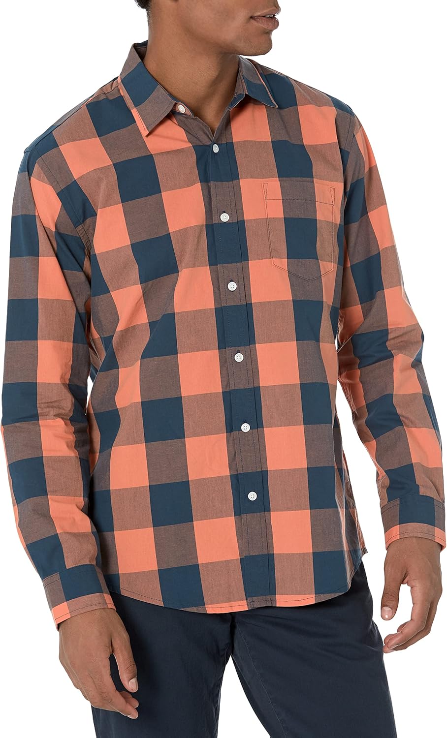 Thumbnail 6 de Amazon Essentials Uomo Camicia Casual in Popeline a Maniche Lunghe – Vestibilità Regular