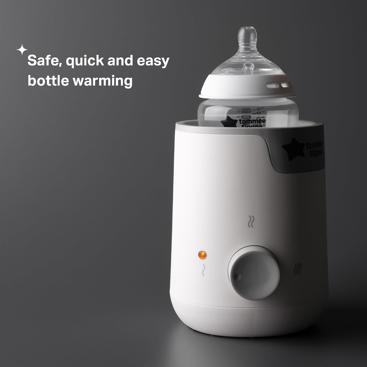 Detalle 2 de Tommee Tippee Easiwarm Bottle Warmer with Automatic Timer and One-Dial Control