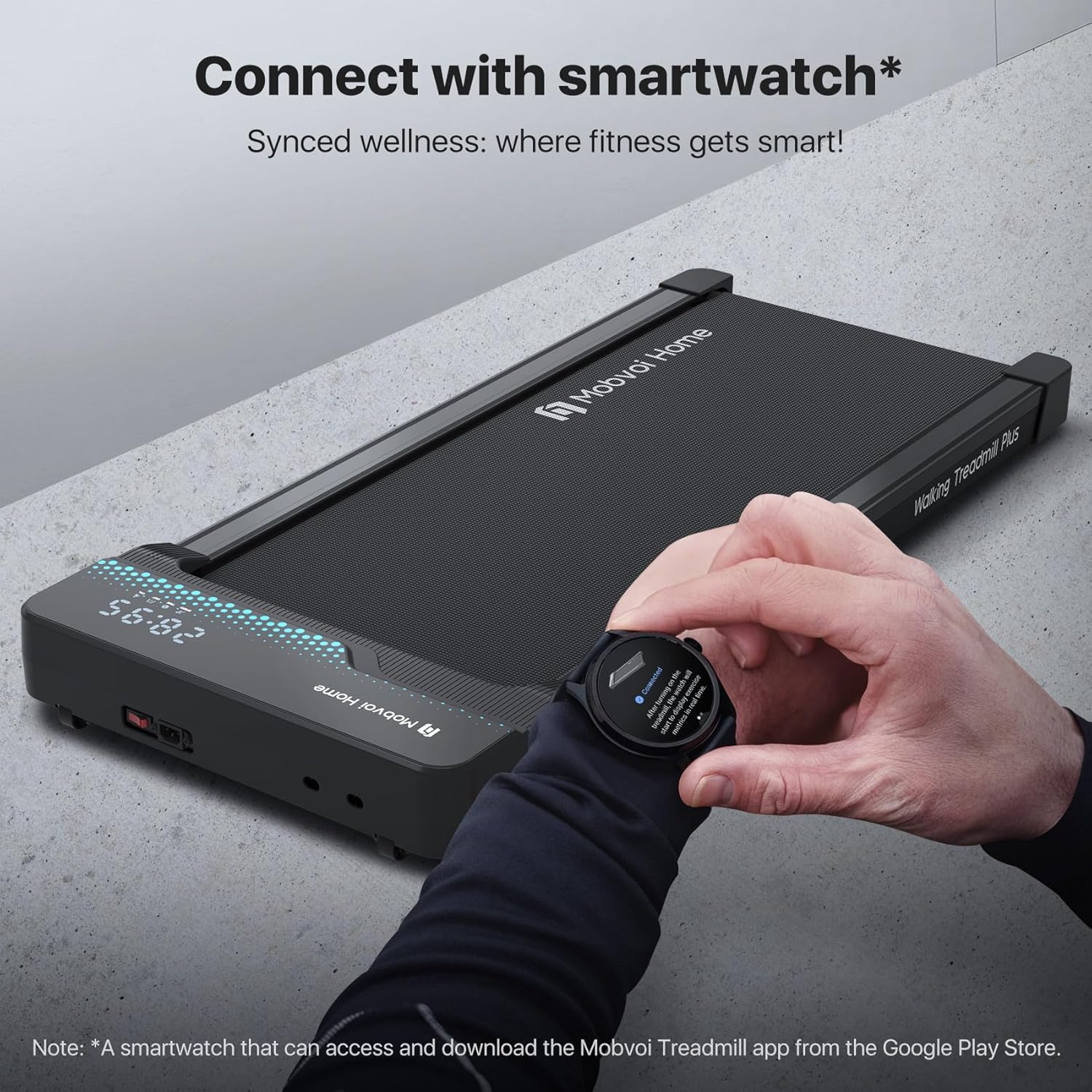 Thumbnail 4 de Mobvoi Walking Pad Smart AI Under Desk Treadmill 2-in-1 for Home Office