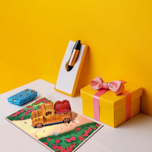 Thumbnail 4 de DLYMXGC Car-mounted Hearts Pop Up Greeting Card 🎁