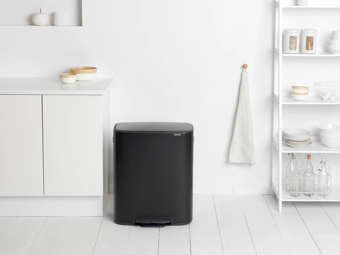Thumbnail 4 de Brabantia Bo Treteimer 60 Liter Matt Black 🗑