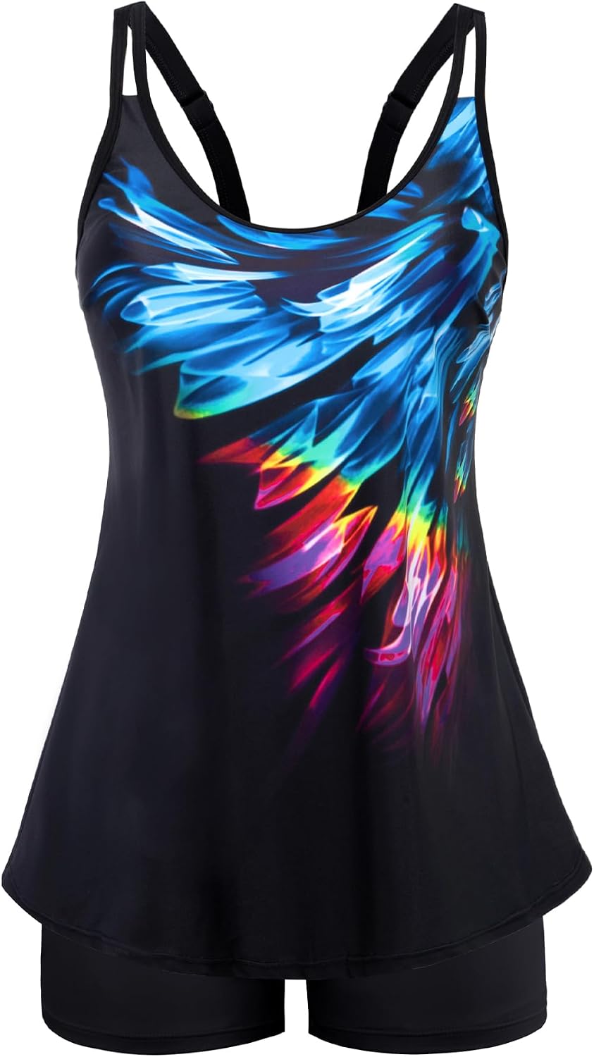Thumbnail 4 de Arolina Tankini Swimsuit Tummy Control Two-Piece
