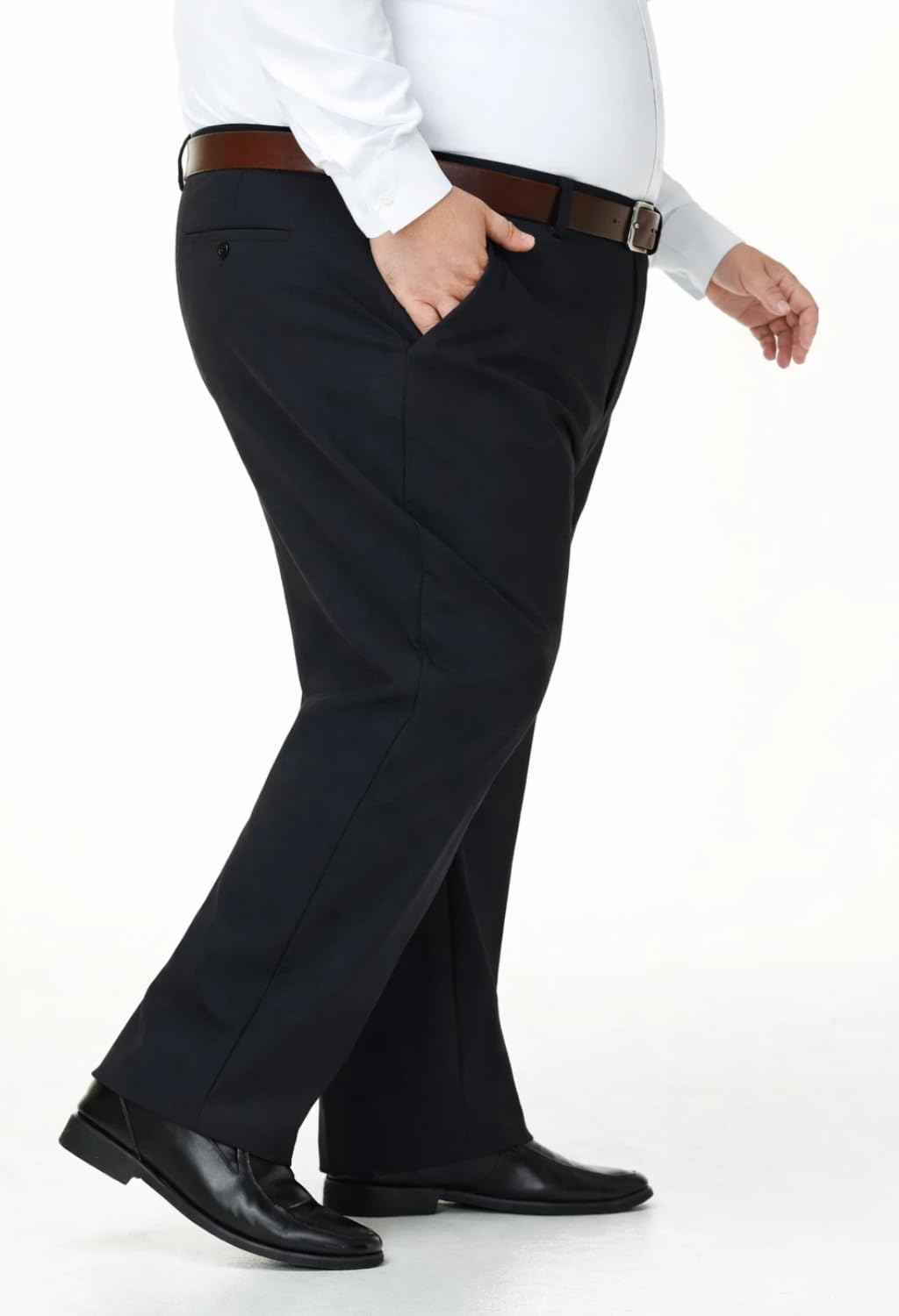 Thumbnail 2 de SNOWTEN Mens Classic Fit Golf Pants Stretch Dress Pants with Pockets (30''/32''/34'')