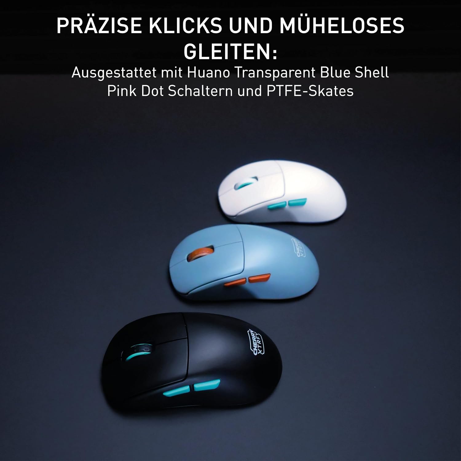 Thumbnail 6 de CHERRY XTRFY M68 Wireless Gaming-Maus