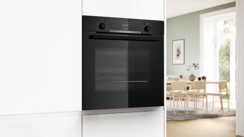 Detalle de Bosch HBA534BB3 Serie 4 Forno con CleanCoating e 7 programmi – Nero