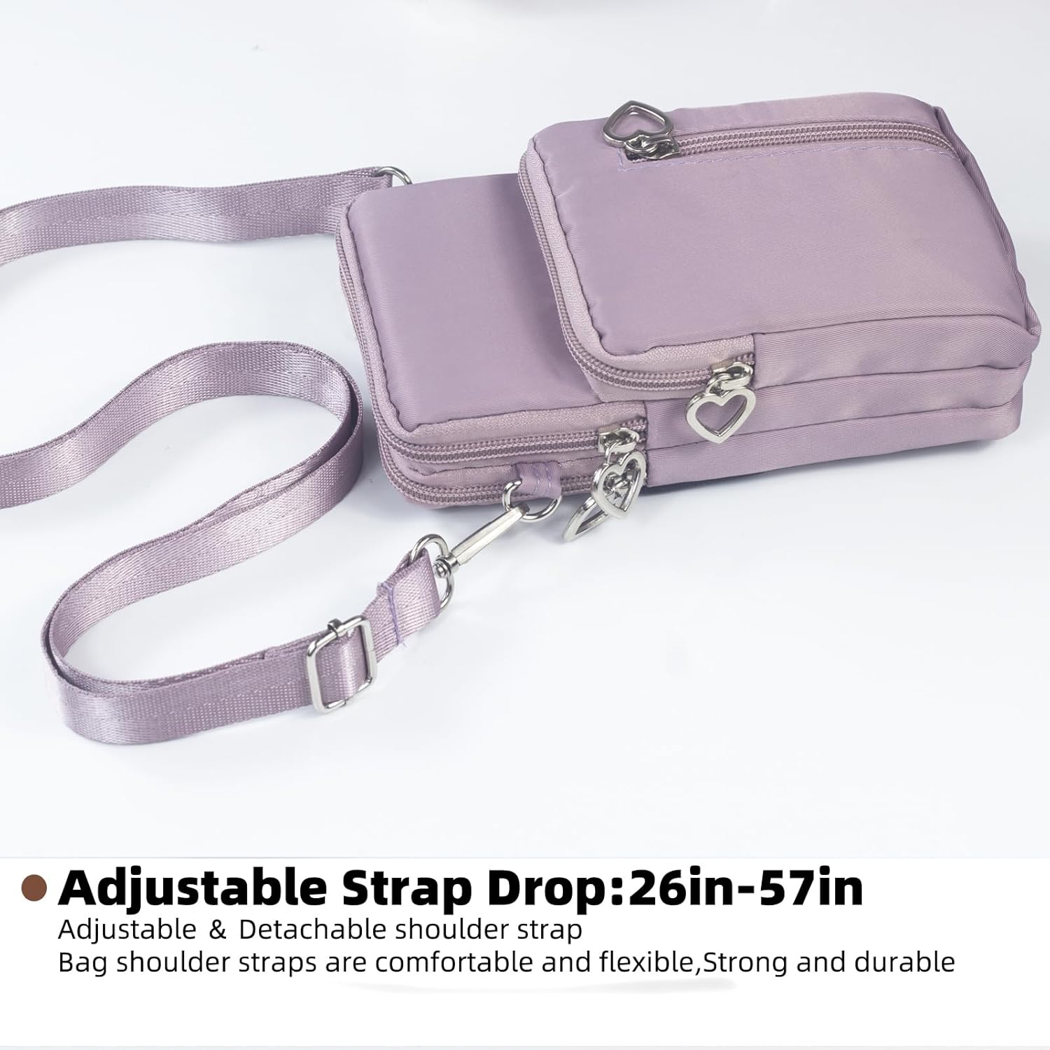 Thumbnail 2 de JANKS Small Crossbody Bag for Women: Compact Phone Wallet with Adjustable Strap