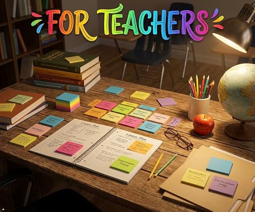 Thumbnail 6 de Vanpad (24 Pads) Sticky Notes 3x3 Inches — Bright Colors, Strong Adhesive, Portable Set