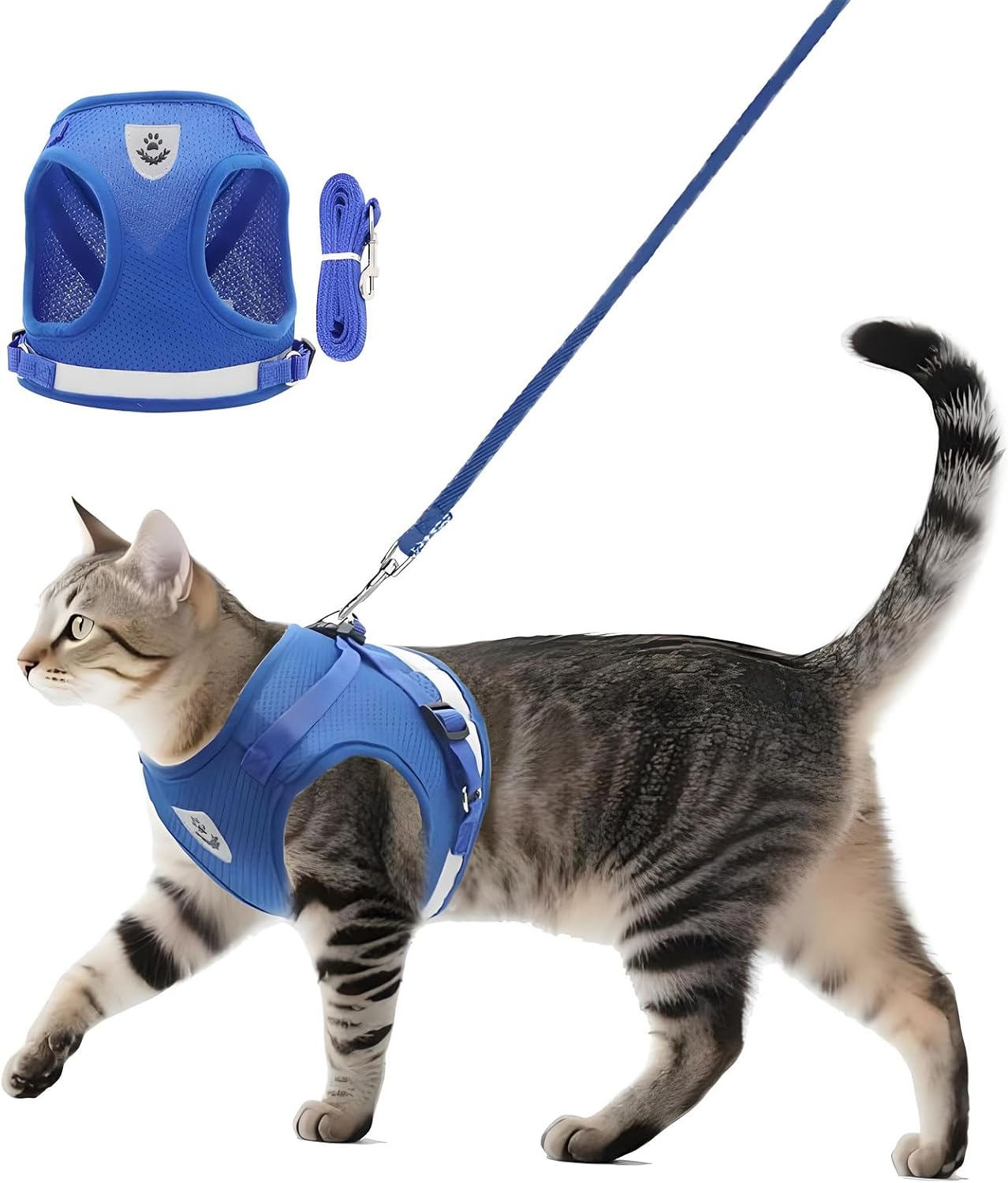 Detalle de Anlitent Soft Mesh No Pull Harness 120cm
