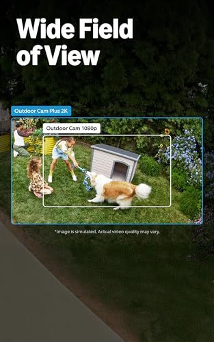 Thumbnail 3 de Ring Outdoor Cam Plus Battery (Newest Model) – 2K, Wide View, Color Night Vision, Mount Anywhere