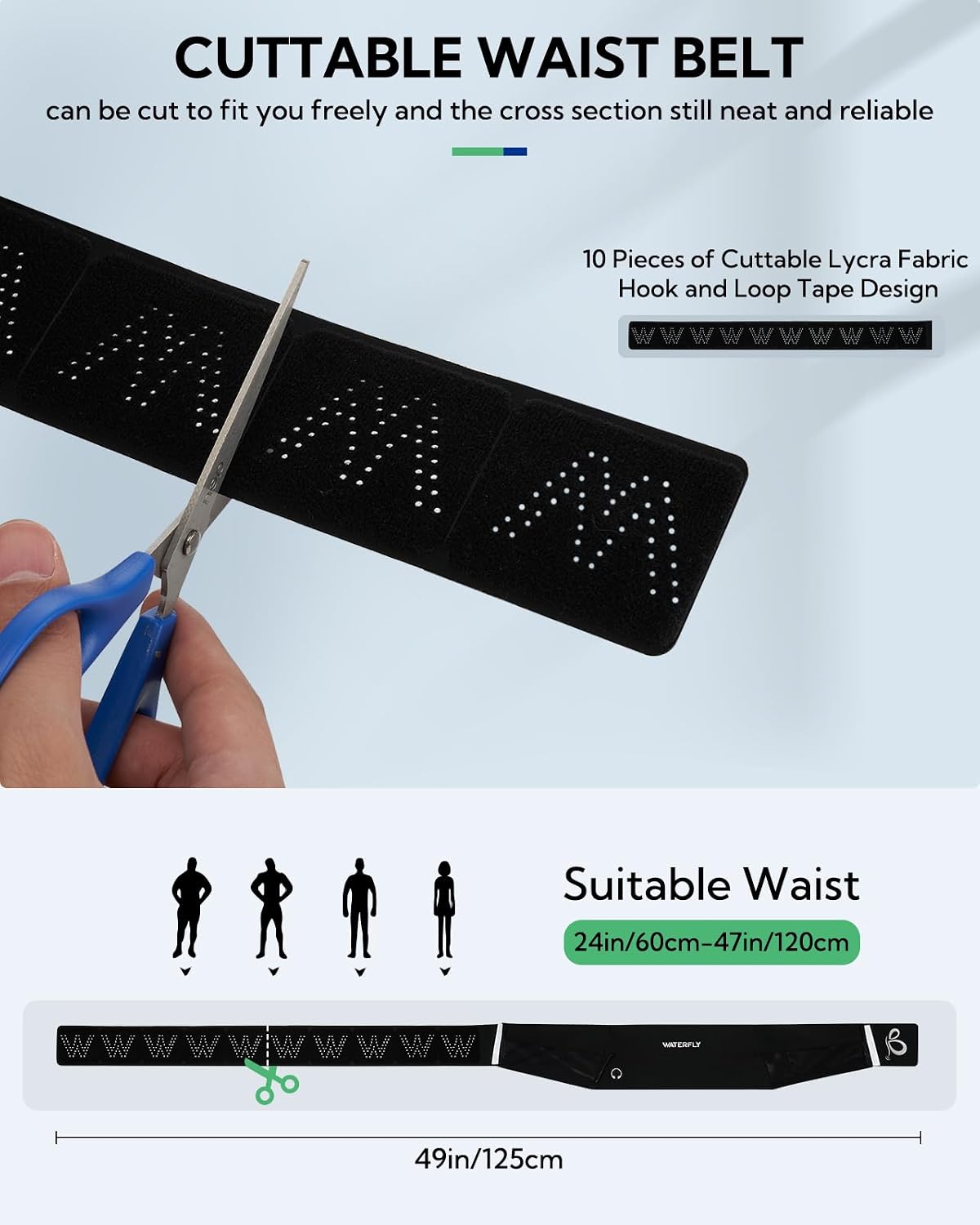 Thumbnail 4 de Waterfly Running Belt Waist Pack 3-pocket