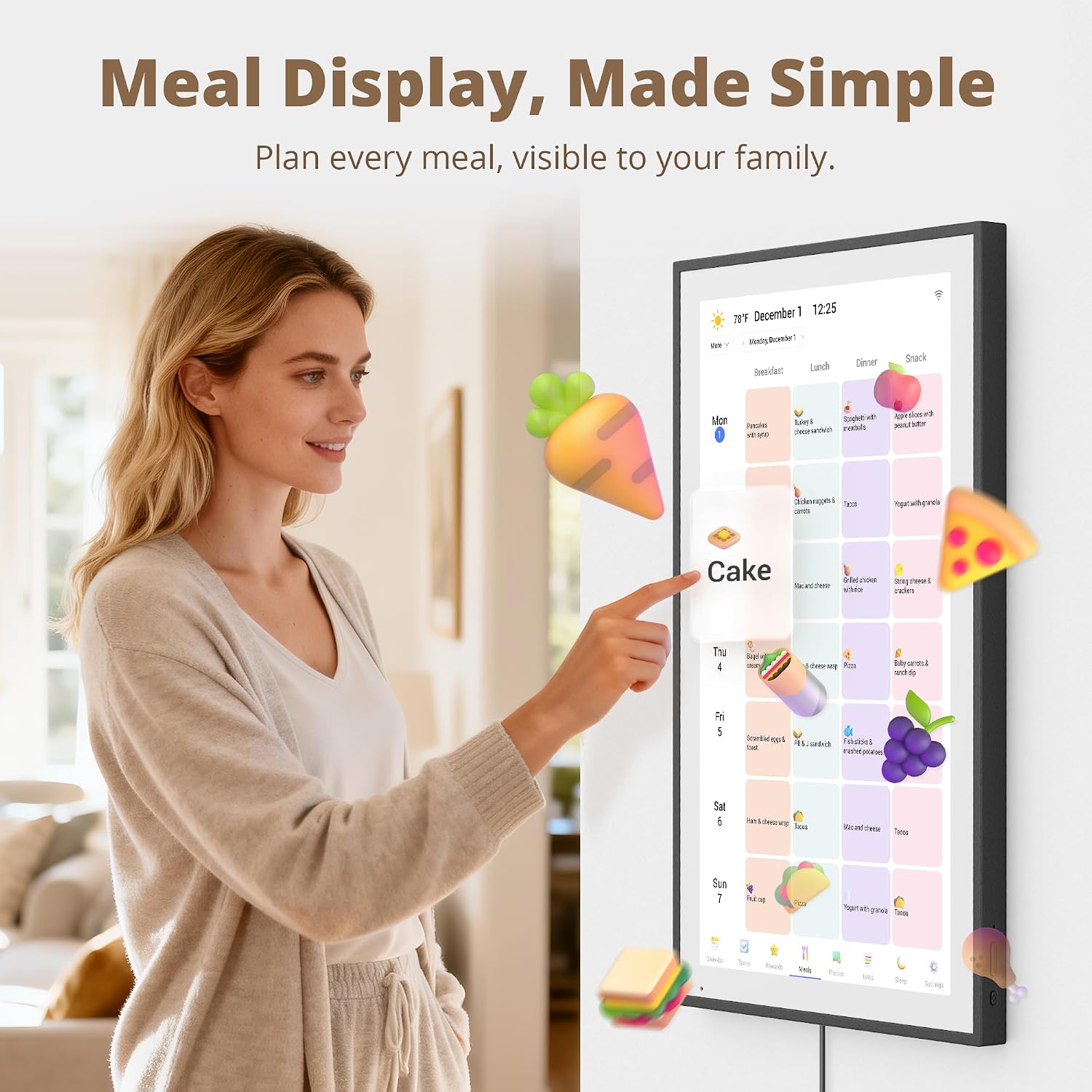 Thumbnail 6 de Dragon Touch 21.5 Zoll Digitaler Kalender Wand – Familienplaner mit Touchscreen, 32 GB Speicher