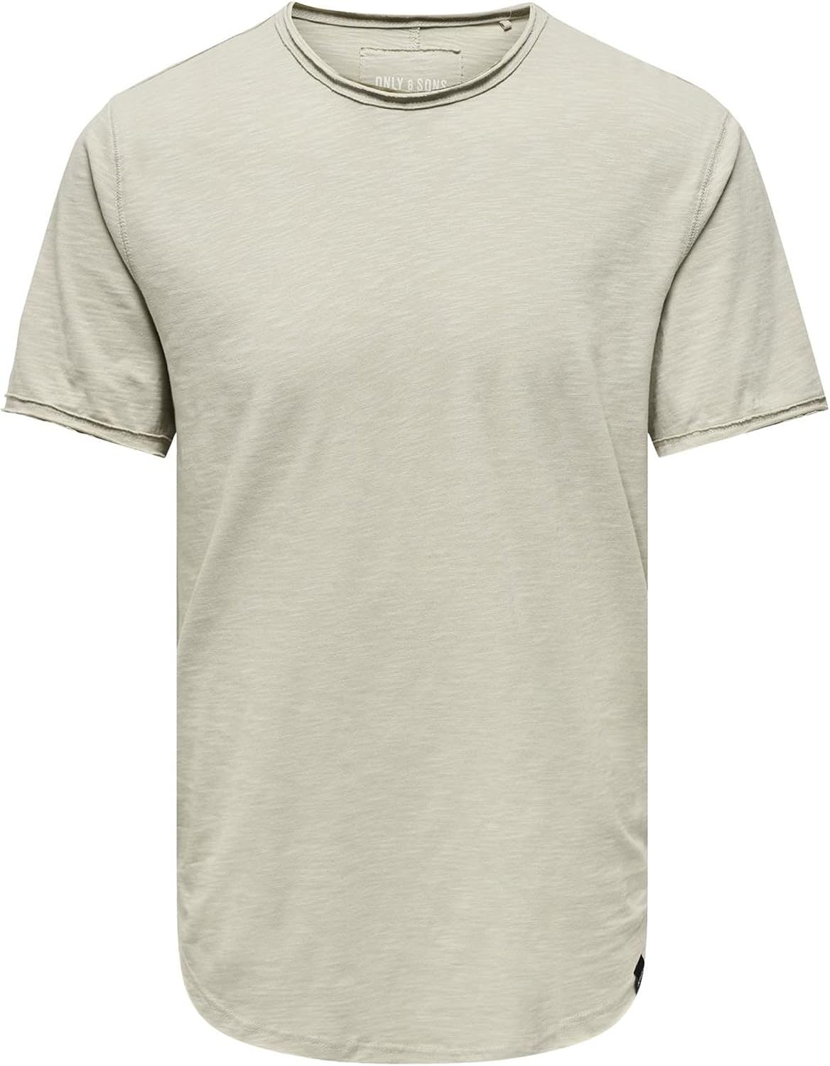 Detalle de Only & Sons ONSBENNE T-Shirt – Lang geschnitten, verwaschene Optik
